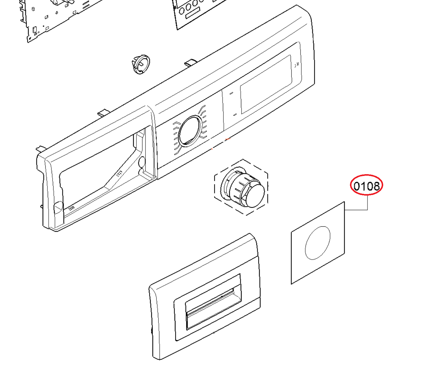 00634326 Nálepka Bosch | Siemens