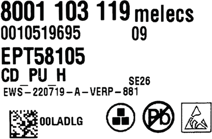 00630199 Naprogramovaný výkonový modul Bosch | Siemens