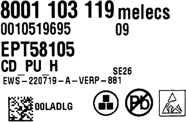 00630217 Naprogramovaný výkonový modul Bosch | Siemens
