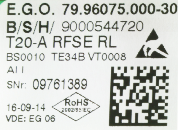 00651685 Řídící modul Bosch | Siemens
