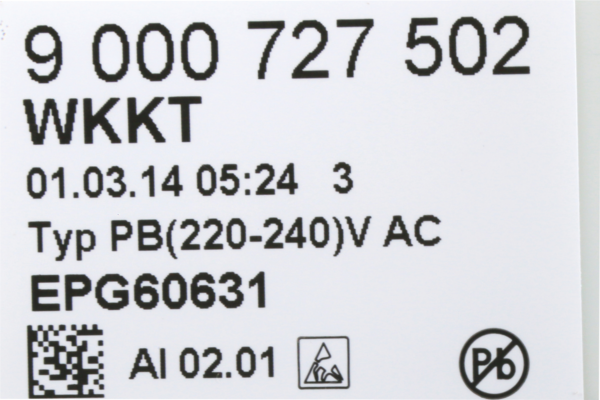 00658837 Naprogramovaný výkonový modul Bosch | Siemens