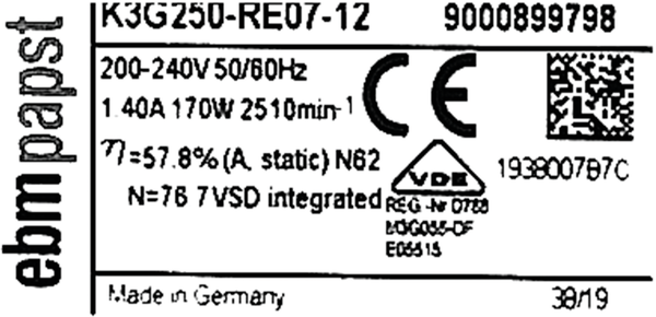 11004859 Motor ventilátoru Bosch | Siemens