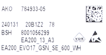 11026216 Programátor Bosch | Siemens