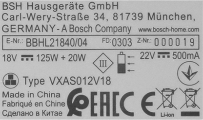 11046936 Plášť Bosch | Siemens