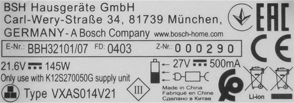 11059688 Plášť Bosch | Siemens