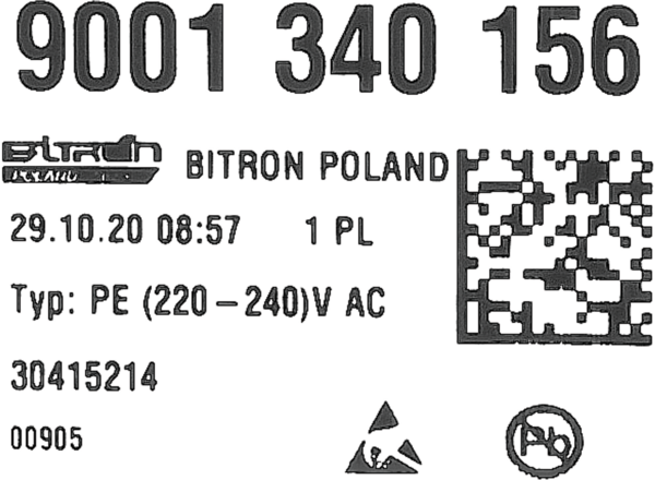 12011567 Naprogramovaný výkonový modul Bosch | Siemens