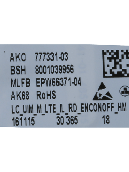 12030524 Ovládací modul naprogramovaný Bosch | Siemens
