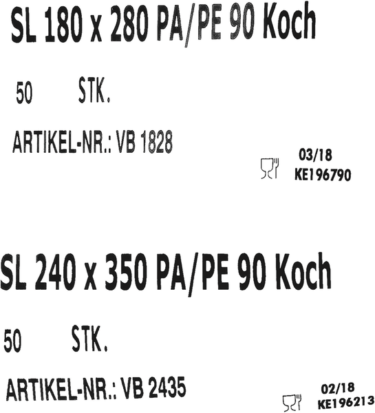 17001184 Polyetylenový pytlík