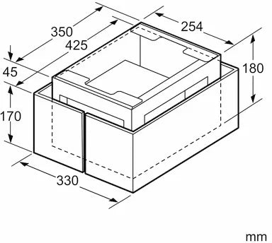 DIZ2CX5C6 17004059 Cirkulační sada do odsavače par Bosch | Siemens
