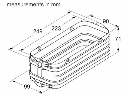 AD857040 17006050 Instalační příslušenství Bosch | Siemens